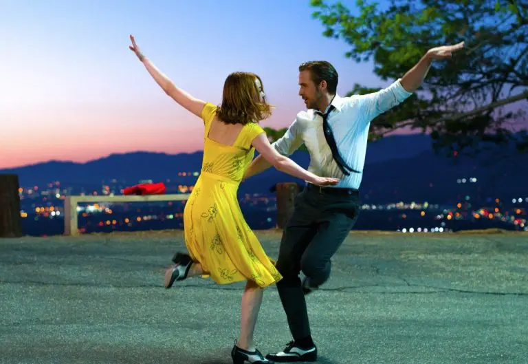 Emma Stone e Ryan Gosling em La La Land, dir. Damien Chazelle, 2016 © SND. (2)