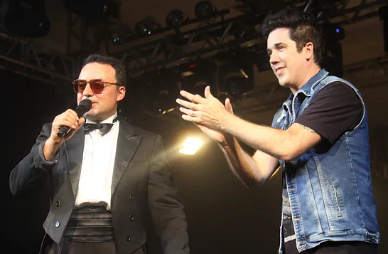 Martin Lazarov e Rogério Flausino