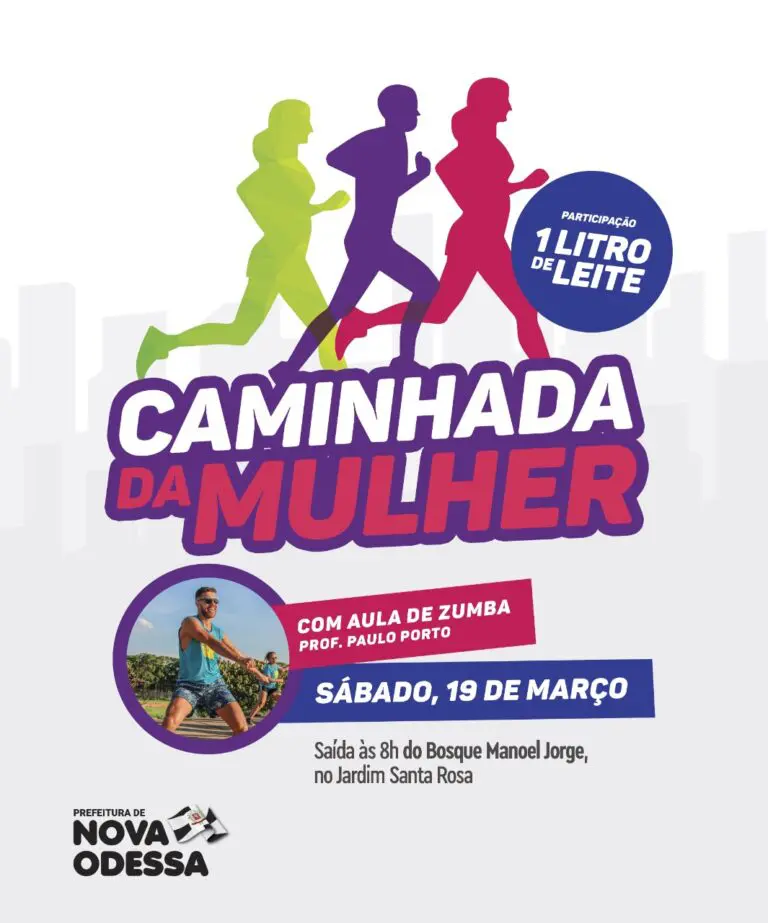 Caminhada Mulher + aula de zumba Paulo Porto 2022-03-19