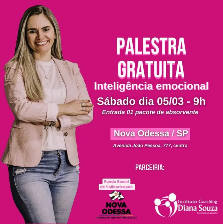 Palestra Mulheres PMNO - palestrante Diana Souza