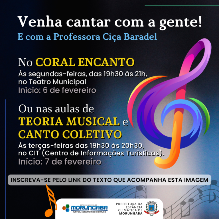 Venha cantar!!!