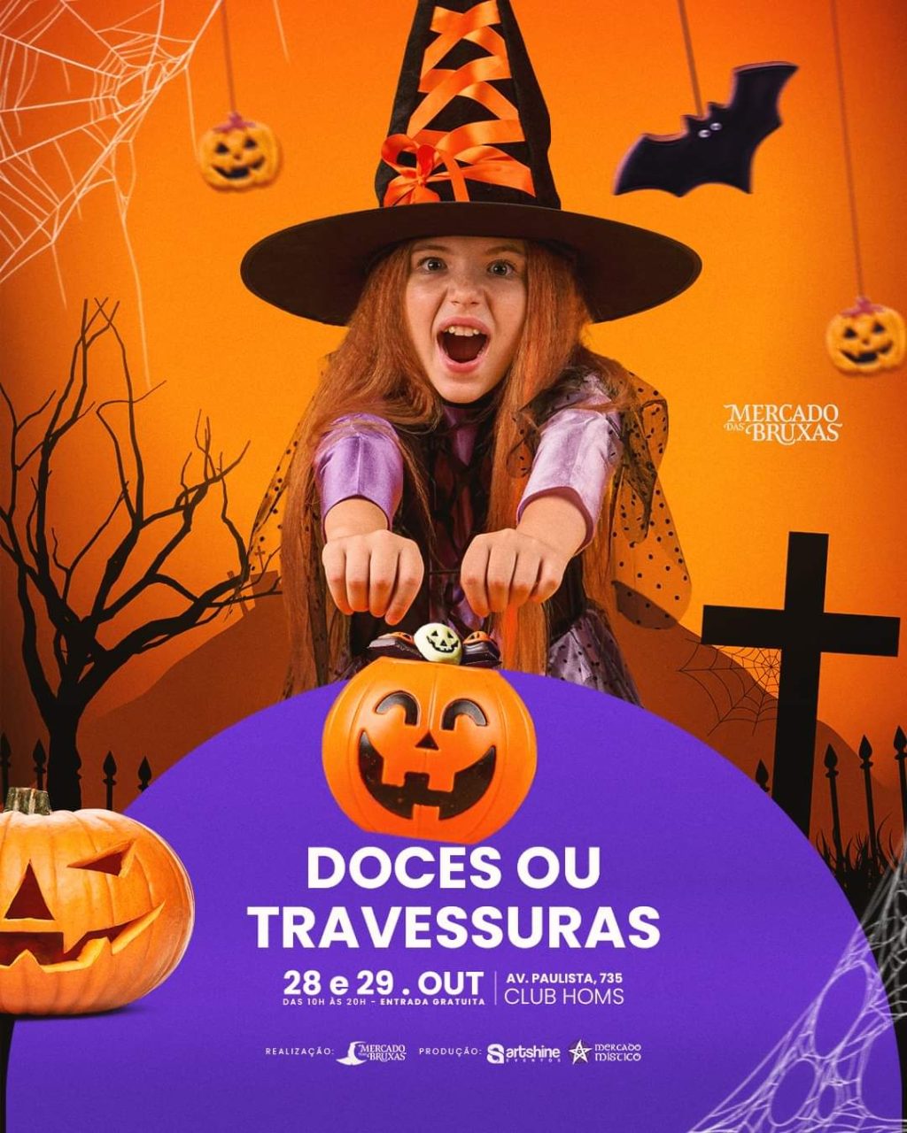 Halloween na Paulista: Mercado das Bruxas acontece em 28 e 29 de outubro –  CineFreak