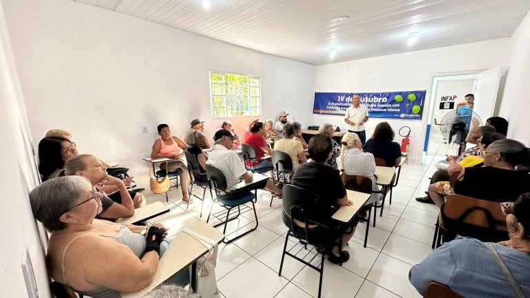 06.10 SEGMENTO DA PESSOA IDOSA PROMOVE PALESTRAS PELA CIDADE