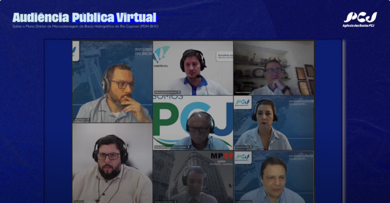Audiência Pública sobre plano contra enchentes na Bacia do Rio Capivari foi realizada pelo YouTube