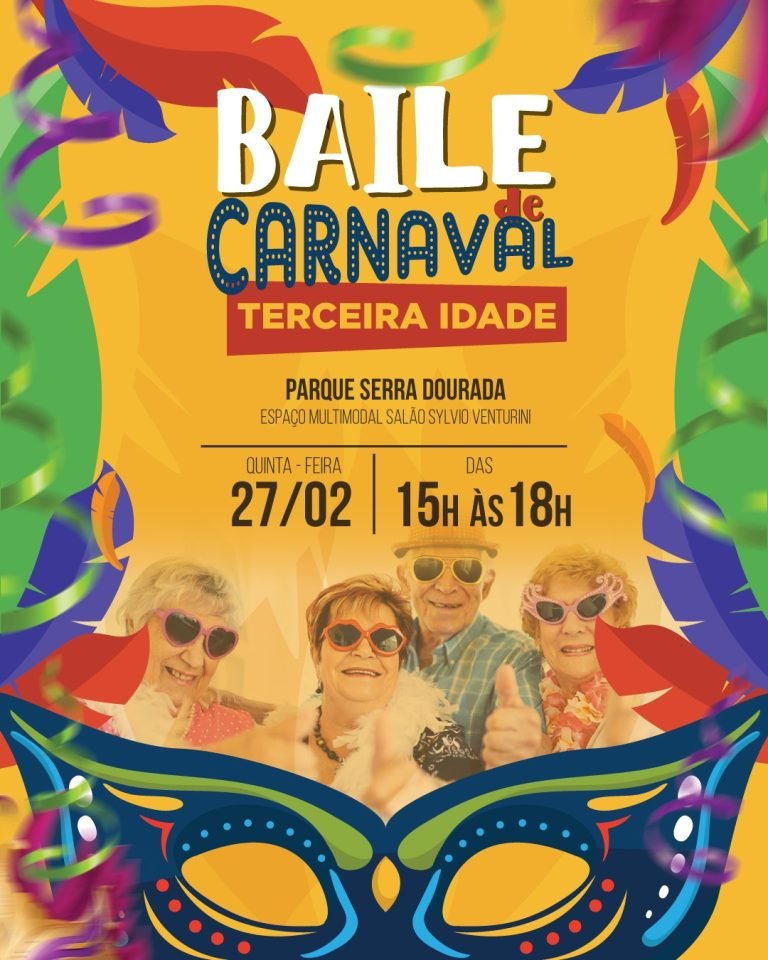 Baile Carnaval Terceira Idade 2025 feed