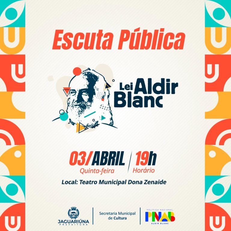 Escuta Pública lei aldir blanc 2025