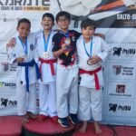 Karatê de Hortolândia conquista duas medalhas de bronze em competição oficial da modalidade disputada em Salto