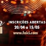 Estão abertas as inscrições para a Rainha FAICI 2026