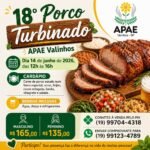 18ª edição do Porco Turbinado da APAE: Convites à venda