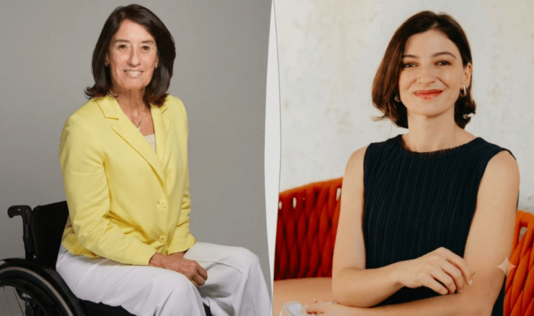 Célia Leão e Maria Giovana Fortunato_Palestra ADCE_Divulgação