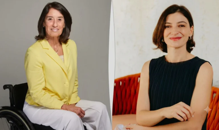 Célia Leão e Maria Giovana Fortunato_Palestra ADCE_Divulgação