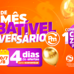 Fim de Mês Imbatível de Aniversário