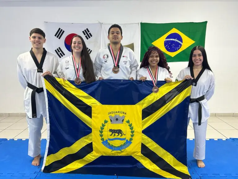 Jogos Regionais Taekwondo primeiras medalhas Jaguariúna