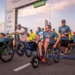 Super Humans une tio com Parkinson e sobrinha em corrida que mostra que a linha de chegada é para todos