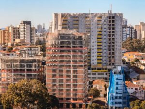 New Appartments on construction, in Sao Paulo, Brazil.