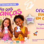 Shopping Jaraguá Indaiatuba promove oficina gratuita de pintura em gesso para celebrar o Dia das Crianças