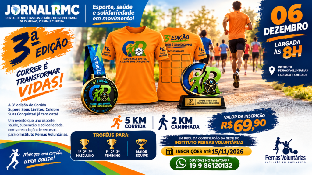 Corrida Supere Seus Limites em Movimento