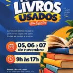 Próxima feira de livros usados da Casa de Jesus será entre os dias 5 e 7 de novembro