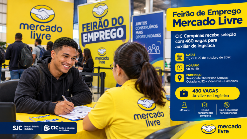 Feirão do Emprego Mercado Livre