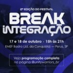 Perus recebe 2º Festival Break’Integração com espetáculos de danças urbanas, formação e cultura periférica