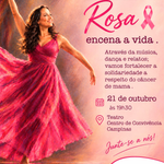 “Rosa enCena a vida” une arte, depoimentos e diálogos sobre prevenção ao câncer de mama no próximo dia 21
