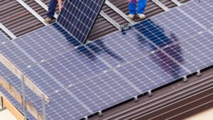 Solar panels, Solar energy. Renewable energy Alternative source